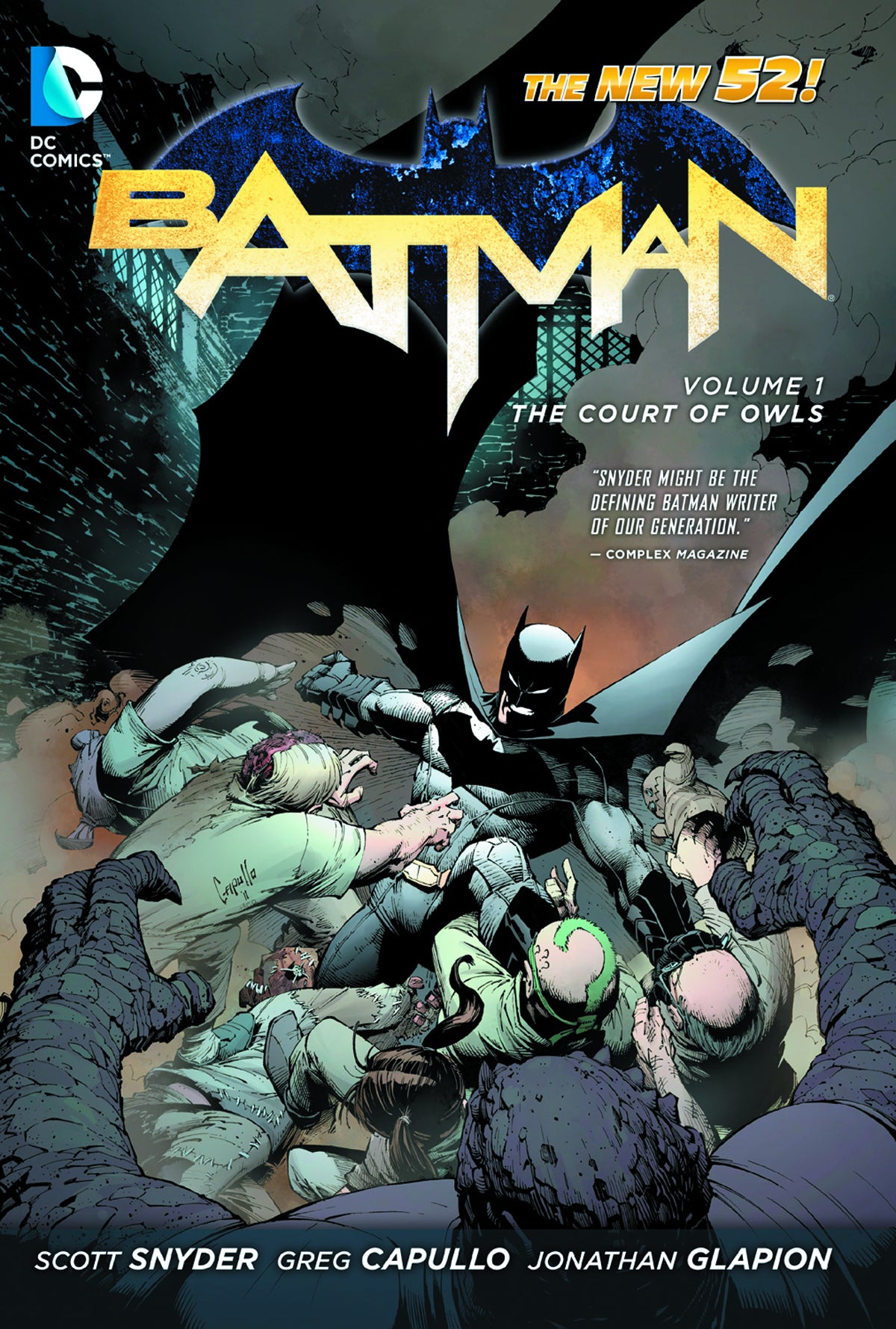 BATMAN TP VOL 01 THE COURT OF OWLS (N52)