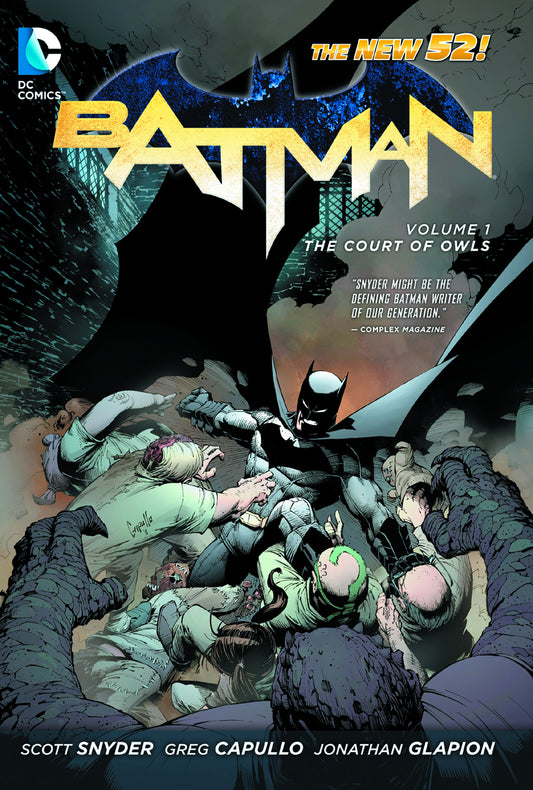 BATMAN TP VOL 01 THE COURT OF OWLS (N52)